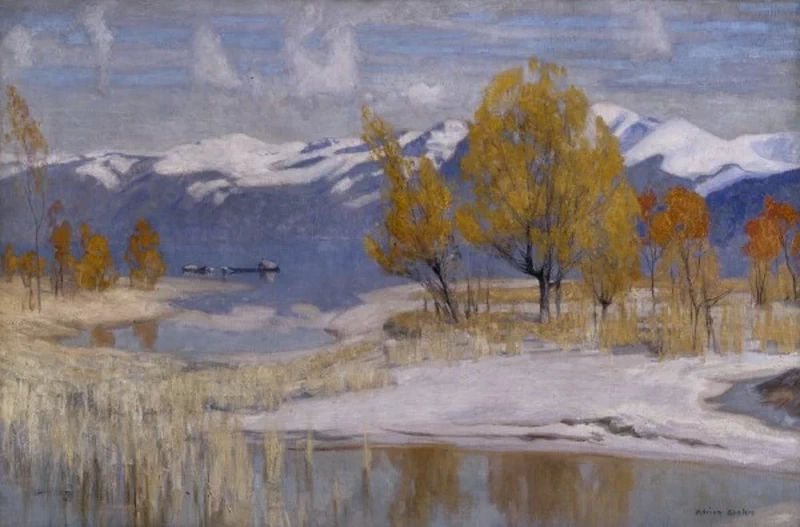 Adrian Scott Stokes - Lago Maggiore, Royal Academy Collection